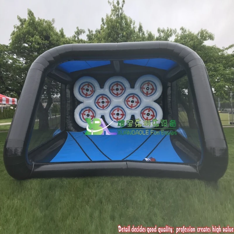 Interactive Inflatable Shooting Game with IPS System Combo Sport Arena 1