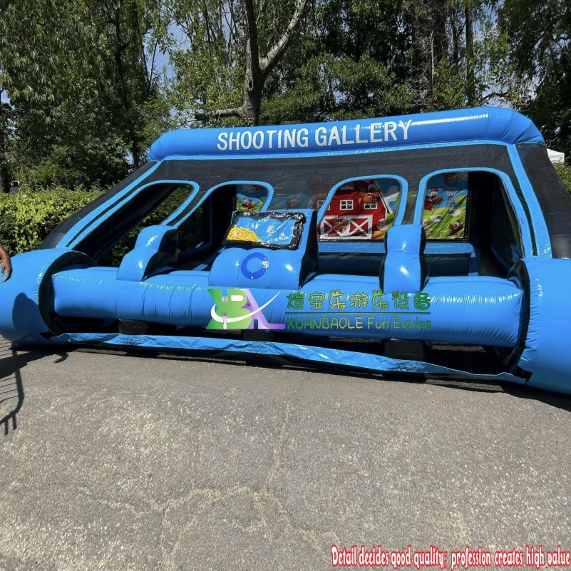 Juego interactivo IPS de galería de tiro inflable 1