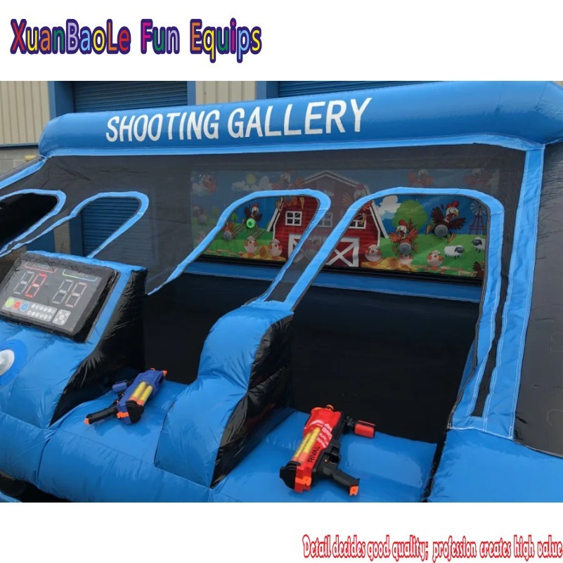 Juego interactivo IPS de galería de tiro inflable 5