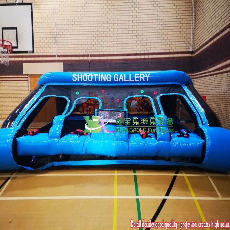 Juego interactivo IPS de galería de tiro inflable 10