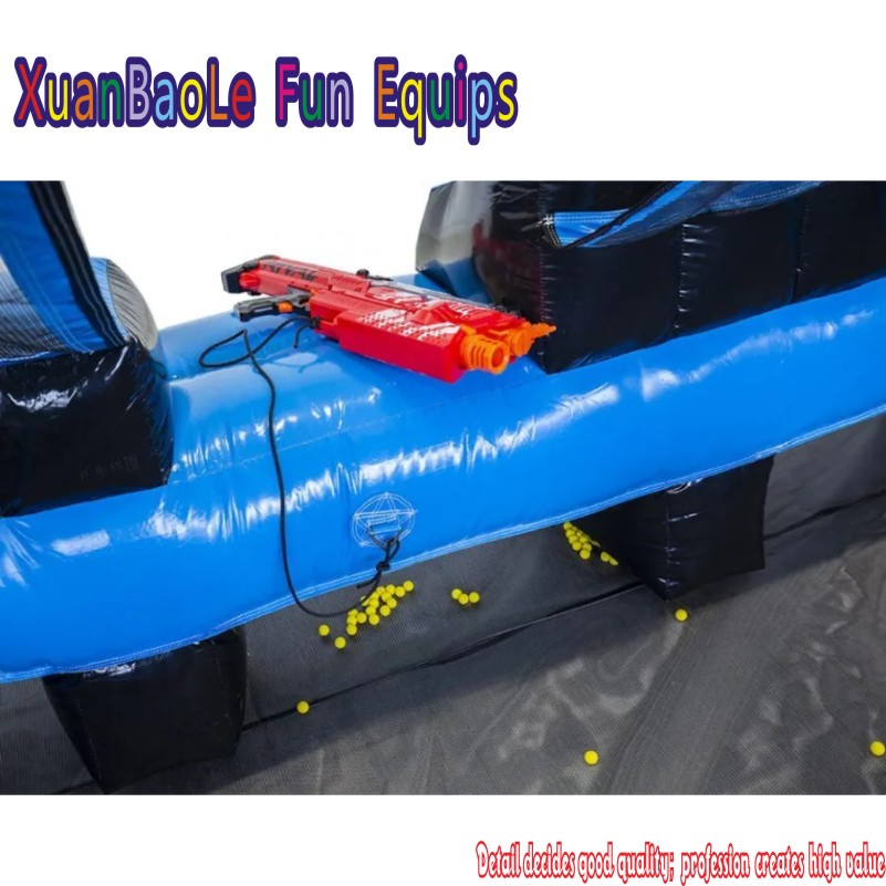 Juego interactivo IPS de galería de tiro inflable 9