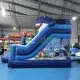 For Supermarket Inflatable Water Slide Combo Customer's Required by KK Inflatable 6