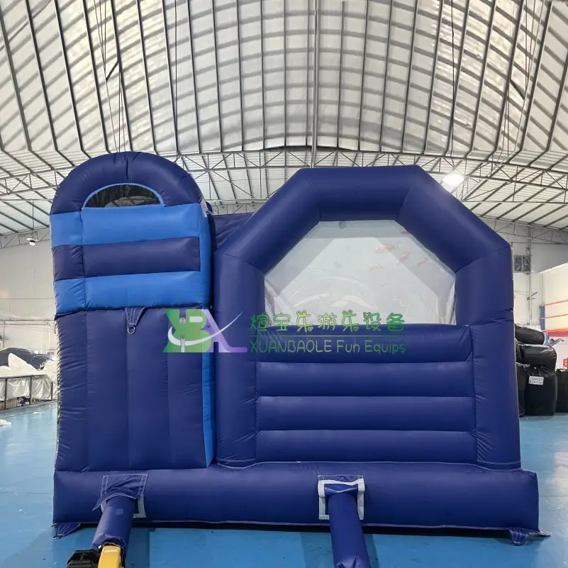 For Supermarket Inflatable Water Slide Combo Customer's Required by KK Inflatable 9