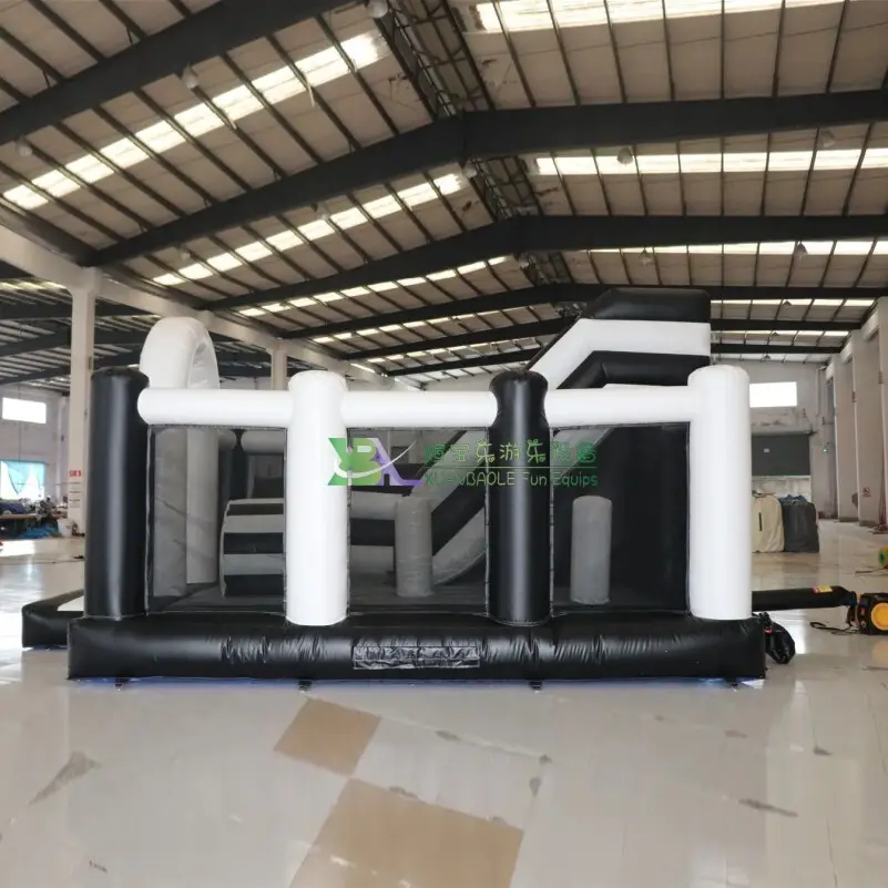 KK Inflatable Inflatable Bounce House Combo 5x6x3.8m Or Custom Madebest Supplier 4