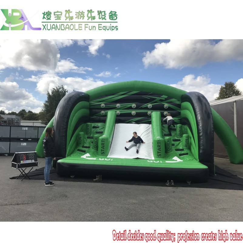 IPS Back to Base con tobogán inflable interactivo IPS Combo Sport Game 6