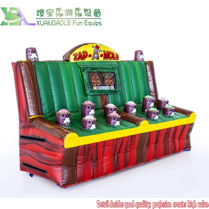Zap-A-Mole interactivo inflable con IPS Divertido juego deportivo 6