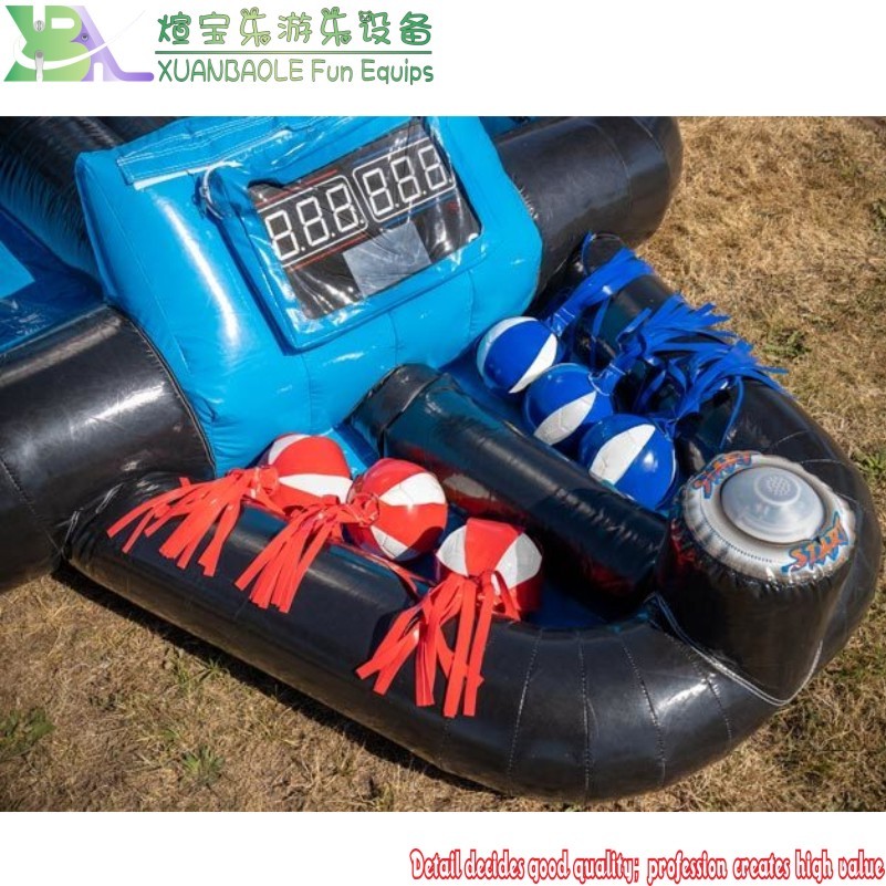 Juego deportivo de diana interactiva inflable alta IPS Dart Battle 4M 2