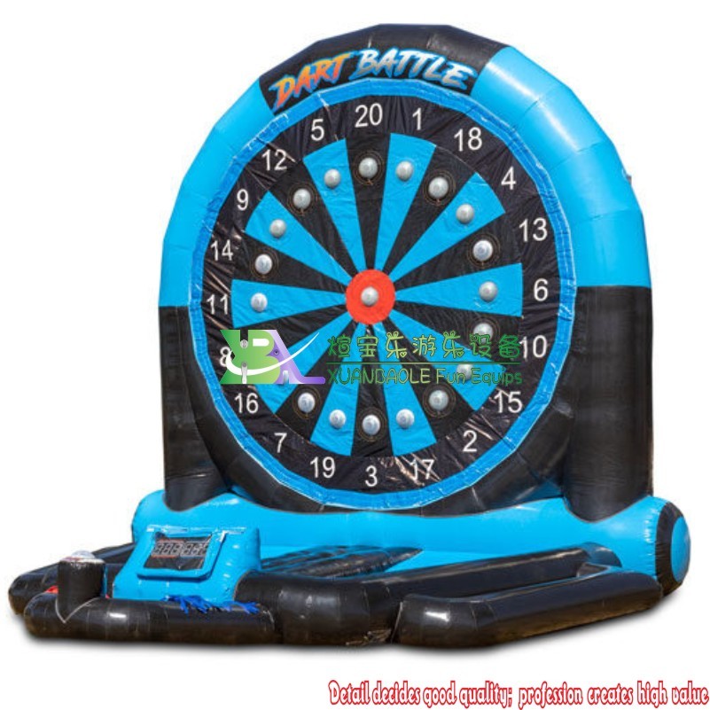 Juego deportivo de diana interactiva inflable alta IPS Dart Battle 4M 1