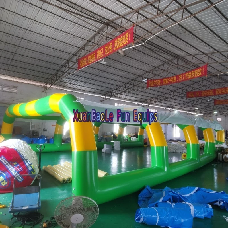 Outdoor Inflatable Arched Net Sunroof, Airtight Inflatable Swimming Pool Cover Tent 1
