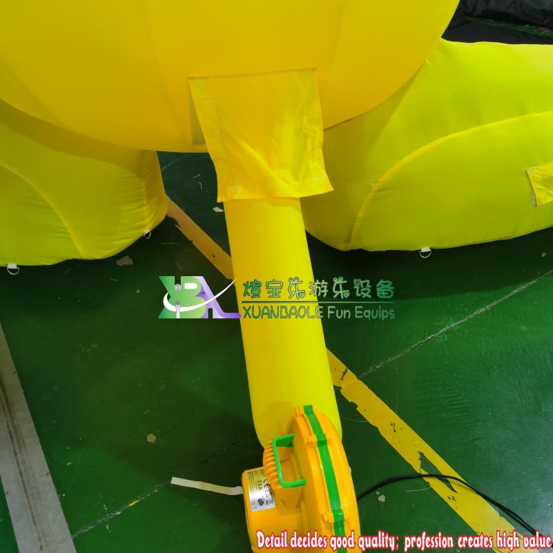 Costume Mascot Cartoon Character Yellow inflatable cartoon Oxford Cloth inflatable advertising 6