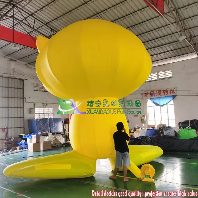 For Park Inflatable Santa Large 0.55mmPVC Tarps by KK Inflatable 4
