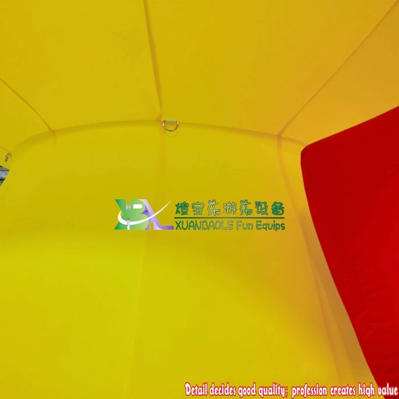 Costume Mascot Cartoon Character Yellow inflatable cartoon Oxford Cloth inflatable advertising 8