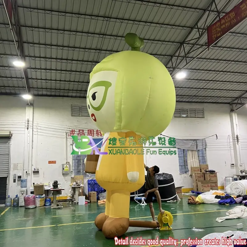 Cheap Inflatable Santa Claus Factory Price for Park Outdoor Entertainment 7