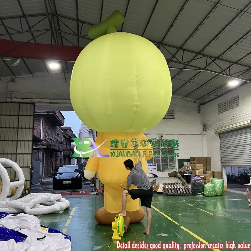 Cheap Inflatable Santa Claus Factory Price for Park Outdoor Entertainment 2