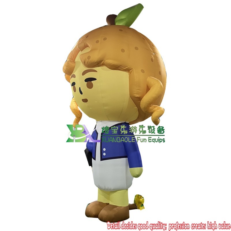 Inflatable costume Attractive oxford fabric Inflatable Girl Cartoon Human for Event Promotion 10