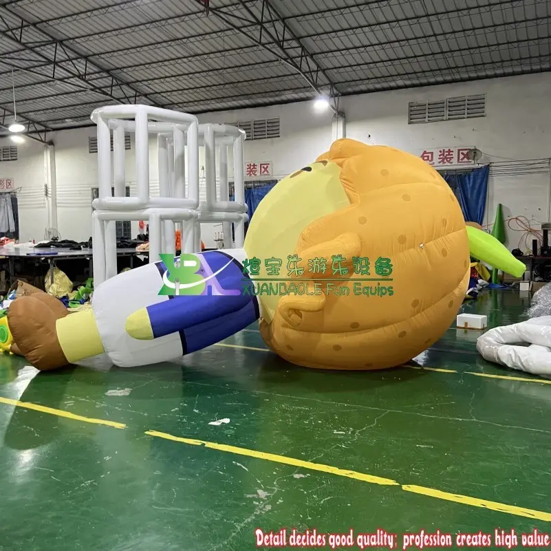 Hot Selling Huge Inflatable Santa Claus Supplier for Sale 4