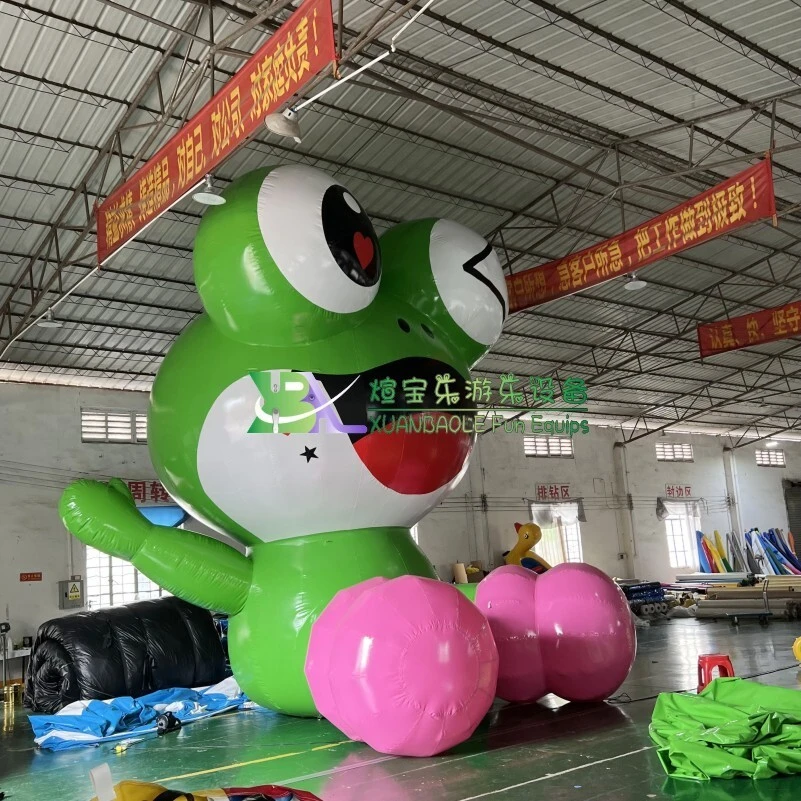 7M Height Outdoor Inflatable Frog Inflatable cartoon Inflatable Advertising 1