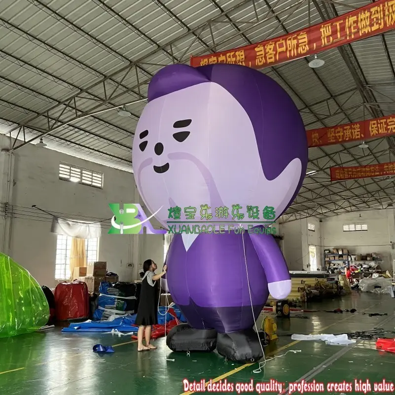 Bulk Large Inflatable Father Christmas Manufacturing for Home 6