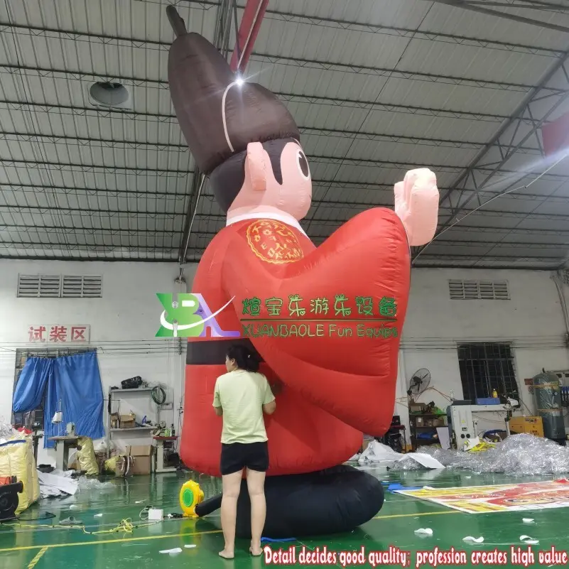 Inflatable Father Christmas for Sale 1pc 0.55mmPVC Tarpswith Good Price 3