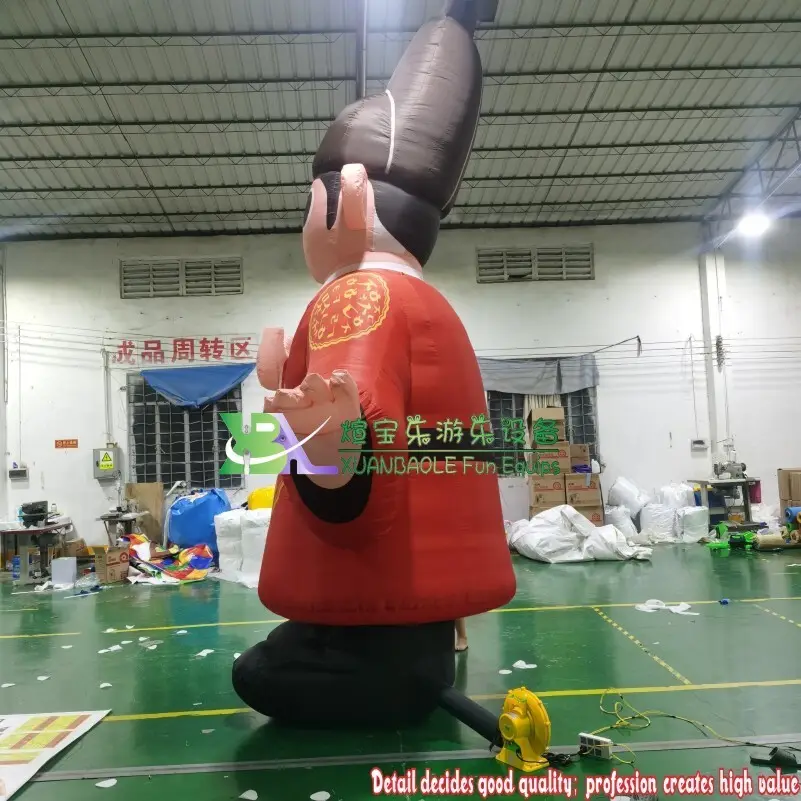 Inflatable Father Christmas for Sale 1pc 0.55mmPVC Tarpswith Good Price 7