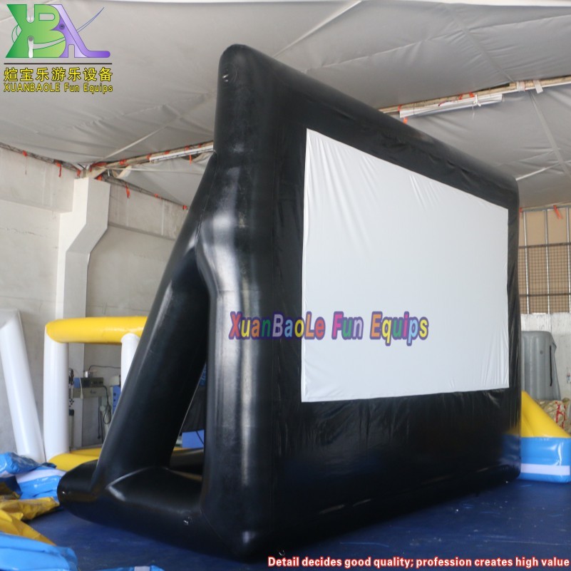 Airtight Inflatable Movie Screen Inflatable Rear Projection Movie Screen Inflatable Film Screen 1