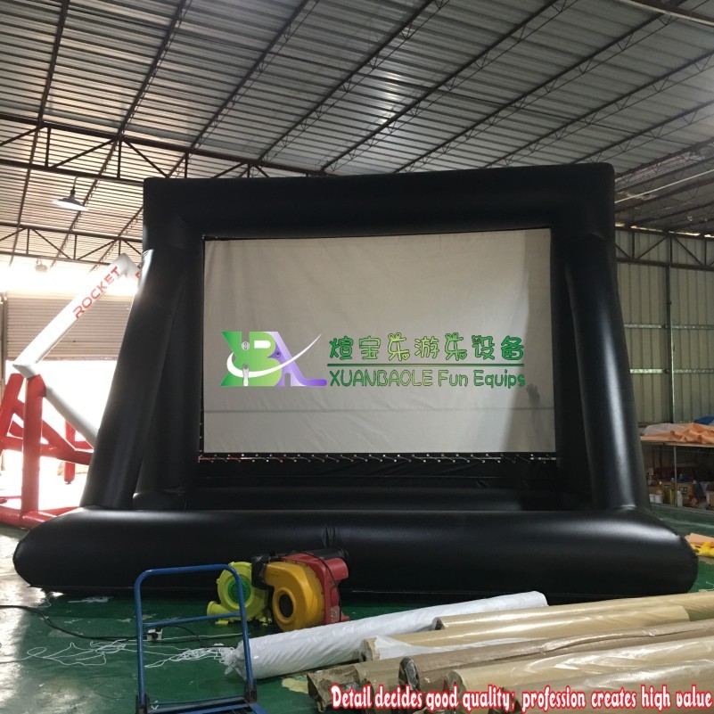 Pantalla inflable hermética de proyección pantalla de película de proyección inflable pantalla de película inflable 5