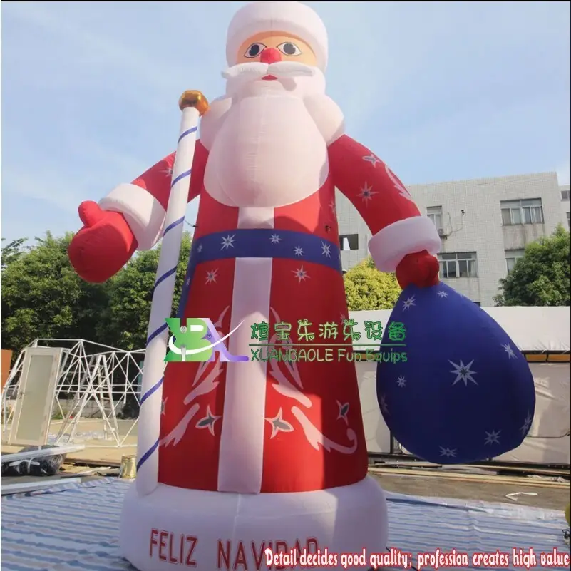 Professional Holiday Christmas Inflatables for Supermarket 6