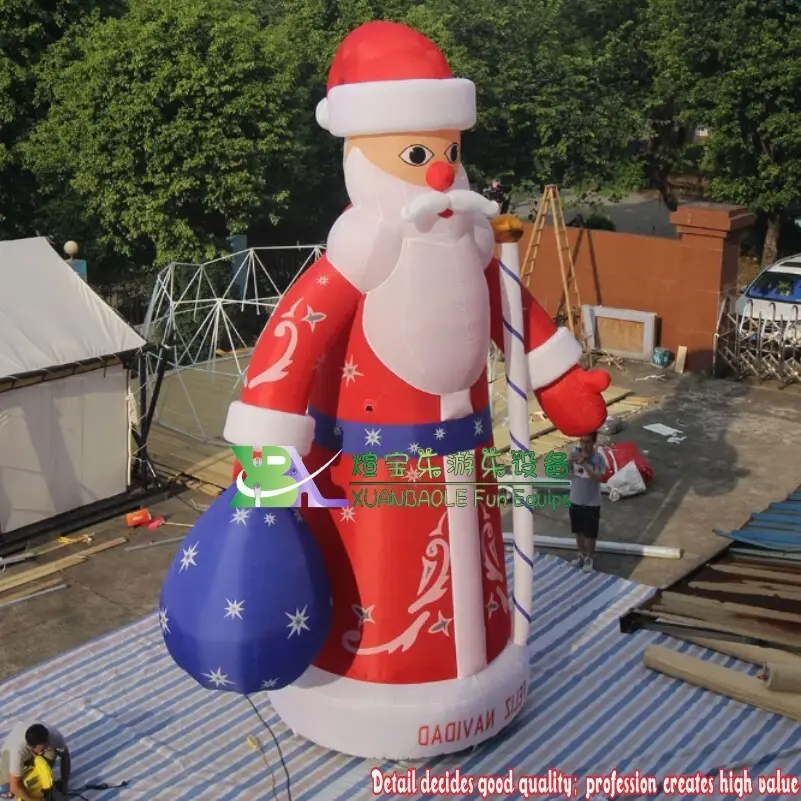 Professional Holiday Christmas Inflatables for Supermarket 5