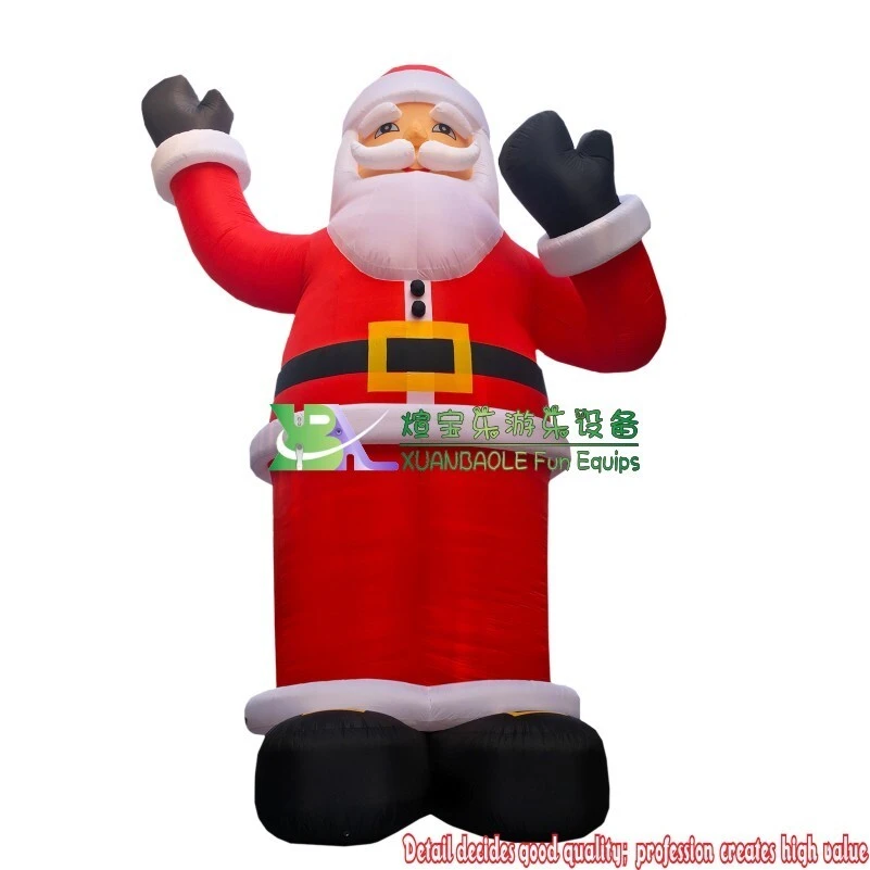 15m Giant Santa Claus Christmas Inflatable outdoor christmas decorations 1