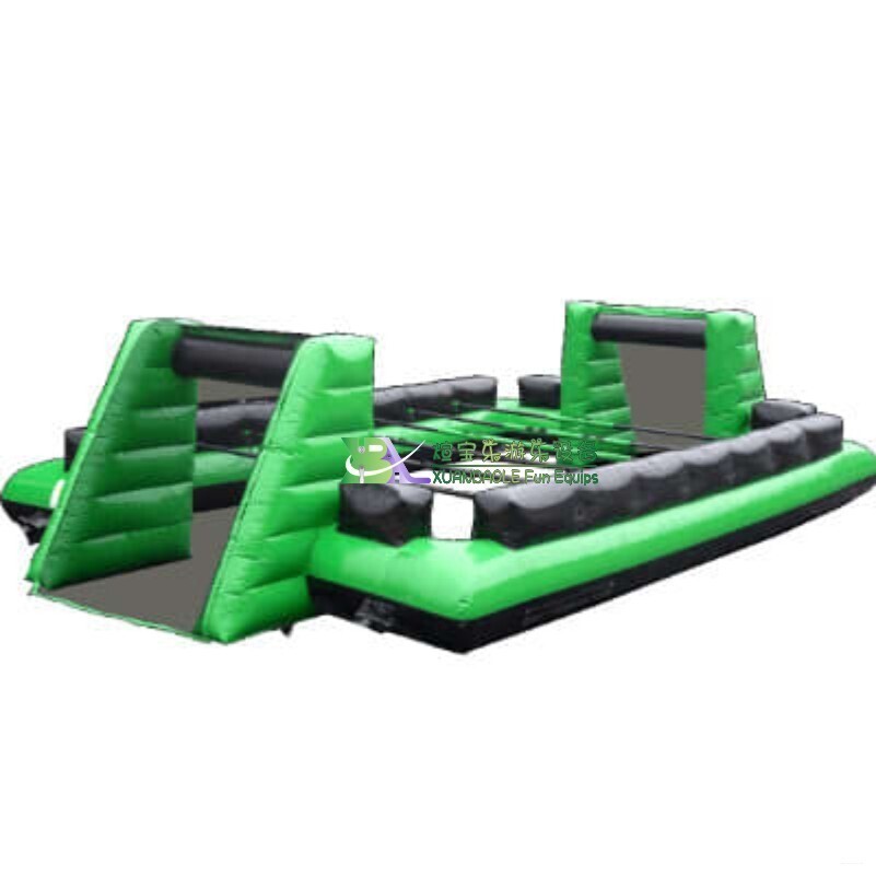 Giant inflatable soccer field human table football inflatable Football Pitch Playground 2