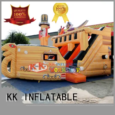 backyard water slide rental polar pvc Warranty KK INFLATABLE 1