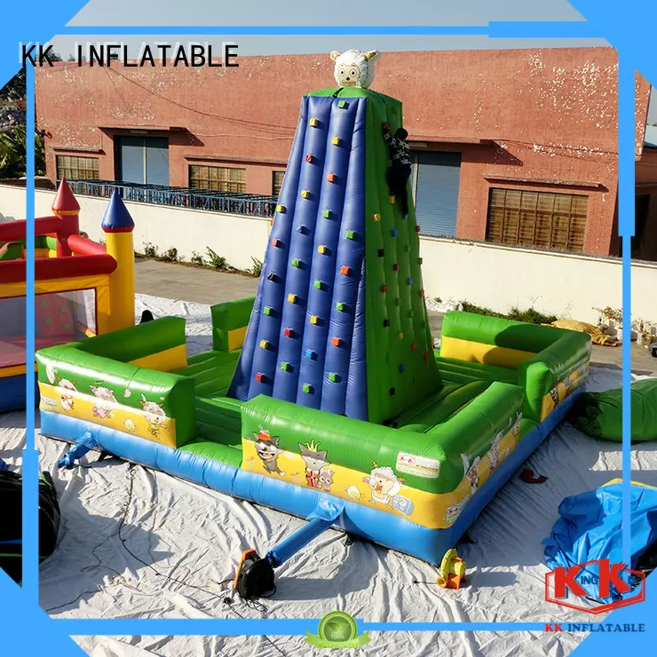 Wholesale rock inflatable climbing wall KK INFLATABLE Brand 1