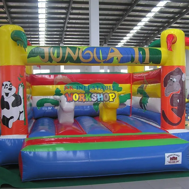 inflatable bouncy castle commercial inflatable jumping castle blow KK INFLATABLE Brand 6