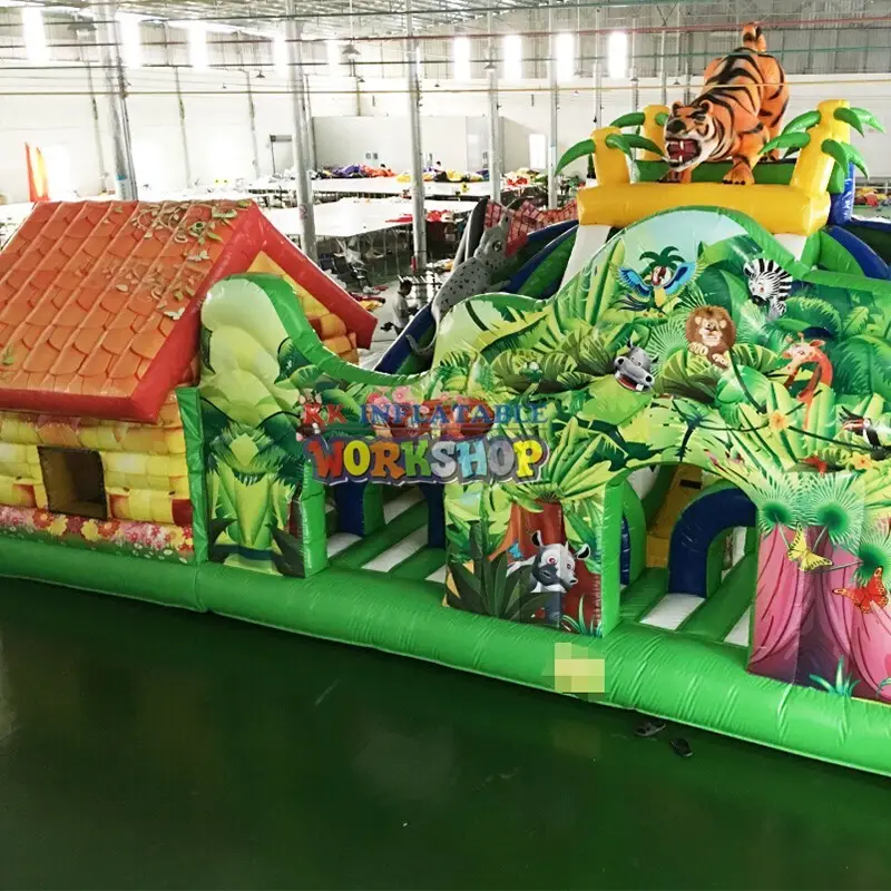 Wholesale rentals moonwalk bouncers KK INFLATABLE Brand 4