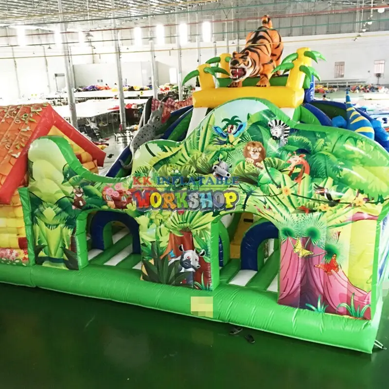 Wholesale rentals moonwalk bouncers KK INFLATABLE Brand 3