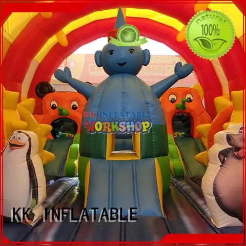 rehearse Custom shoogle inflatable obstacle course games KK INFLATABLE 1