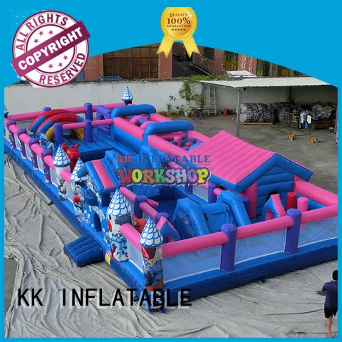 outdoor games tent sport KK INFLATABLE Brand inflatable obstacle course supplier 1