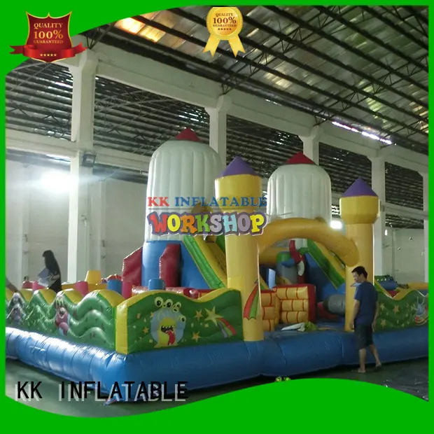 KK INFLATABLE Brand tent firefighting inflatable obstacle course manufacture 1