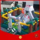 KK INFLATABLE Brand obstacle sport fire custom inflatable assault course 1