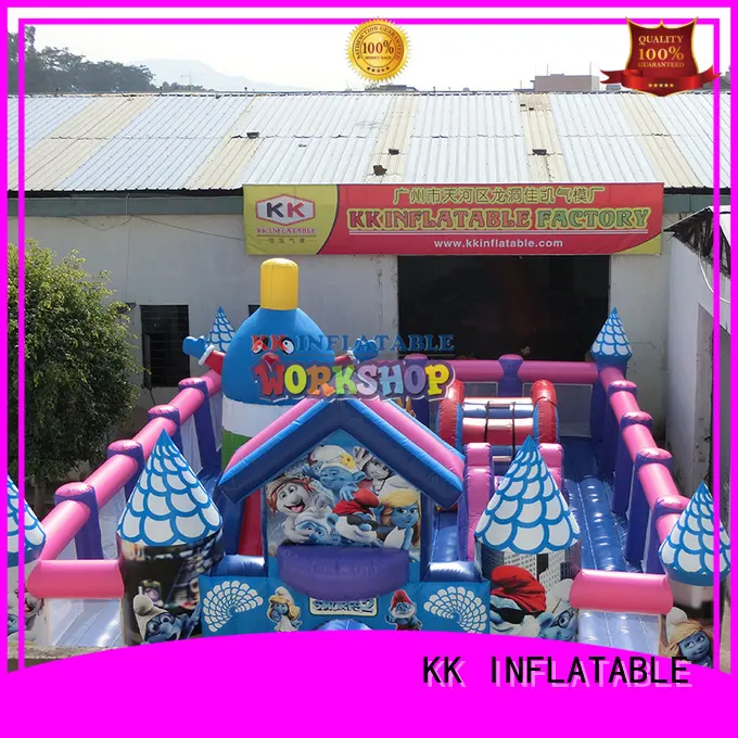 fire inflatable obstacle course shoogle sport KK INFLATABLE company 1