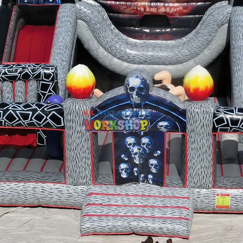 shoogle tent rehearse inflatable obstacle course KK INFLATABLE Brand company 3