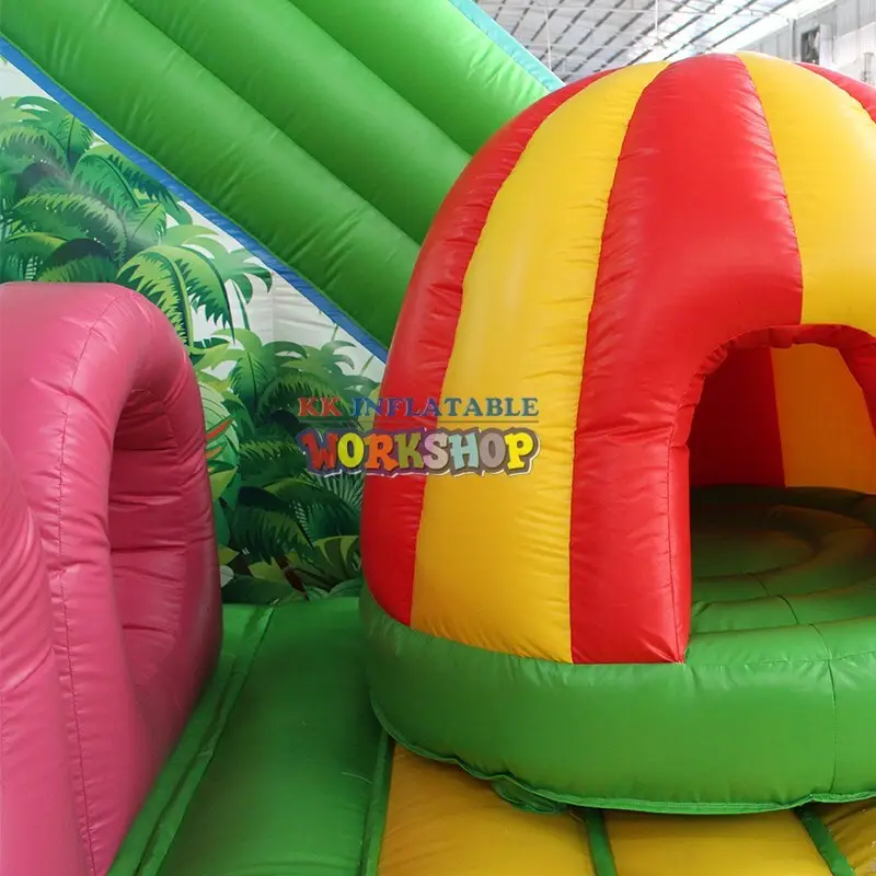 obstacle games rehearse sport KK INFLATABLE Brand inflatable obstacle course supplier 7