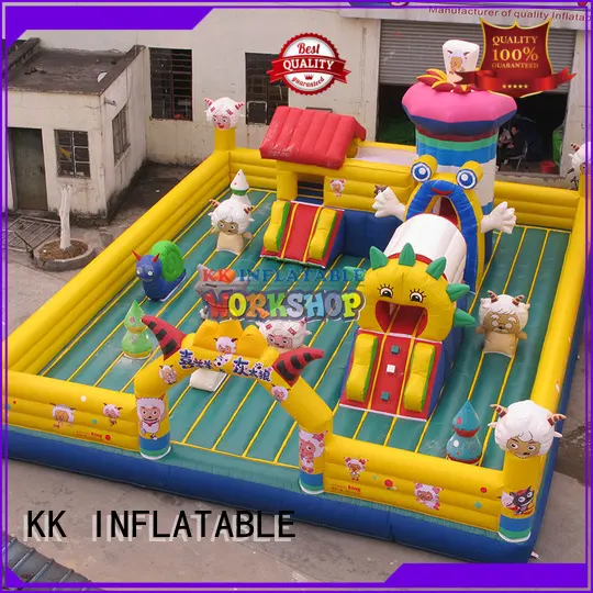 KK INFLATABLE Brand rehearse outdoor custom inflatable assault course 1