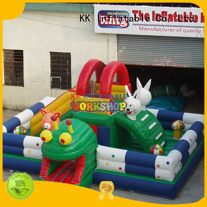 inflatable assault course sport fire inflatable obstacle course inflatable KK INFLATABLE Brand 1