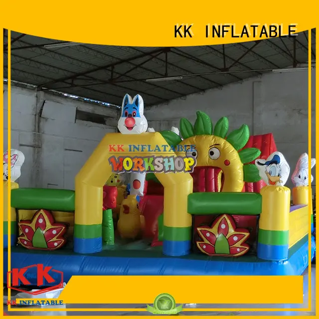 bounce house water slide slide KK INFLATABLE Brand inflatable combo 1