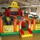 bounce house water slide slide KK INFLATABLE Brand inflatable combo 4
