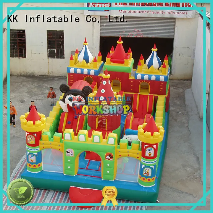 shoogle inflatable inflatable obstacle course outdoor KK INFLATABLE Brand company 1