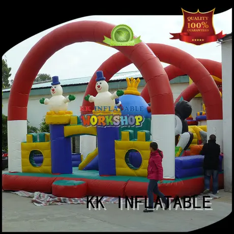 inflatable bouncy castle commercial blow jumping castle KK INFLATABLE Brand 1