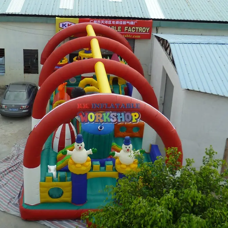 inflatable bouncy castle commercial blow jumping castle KK INFLATABLE Brand 2