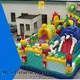 KK INFLATABLE Brand fire inflatable assault course outdoor supplier 1